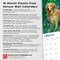 For the Love of Golden Retrievers | 2026 14 x 24 Inch (Hanging) Monthly Deluxe Wall Calendar | Foil Stamped Cover | Plastic-Free